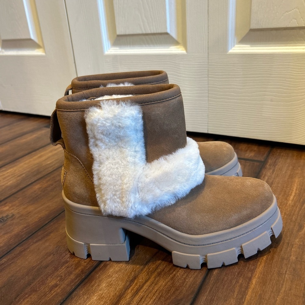 UGG Brooklyn Sunburst Women’s Platform Boots NEW - Picture 2 of 10